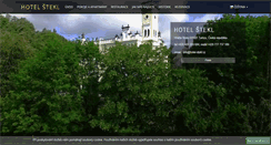 Desktop Screenshot of hotel-stekl.cz